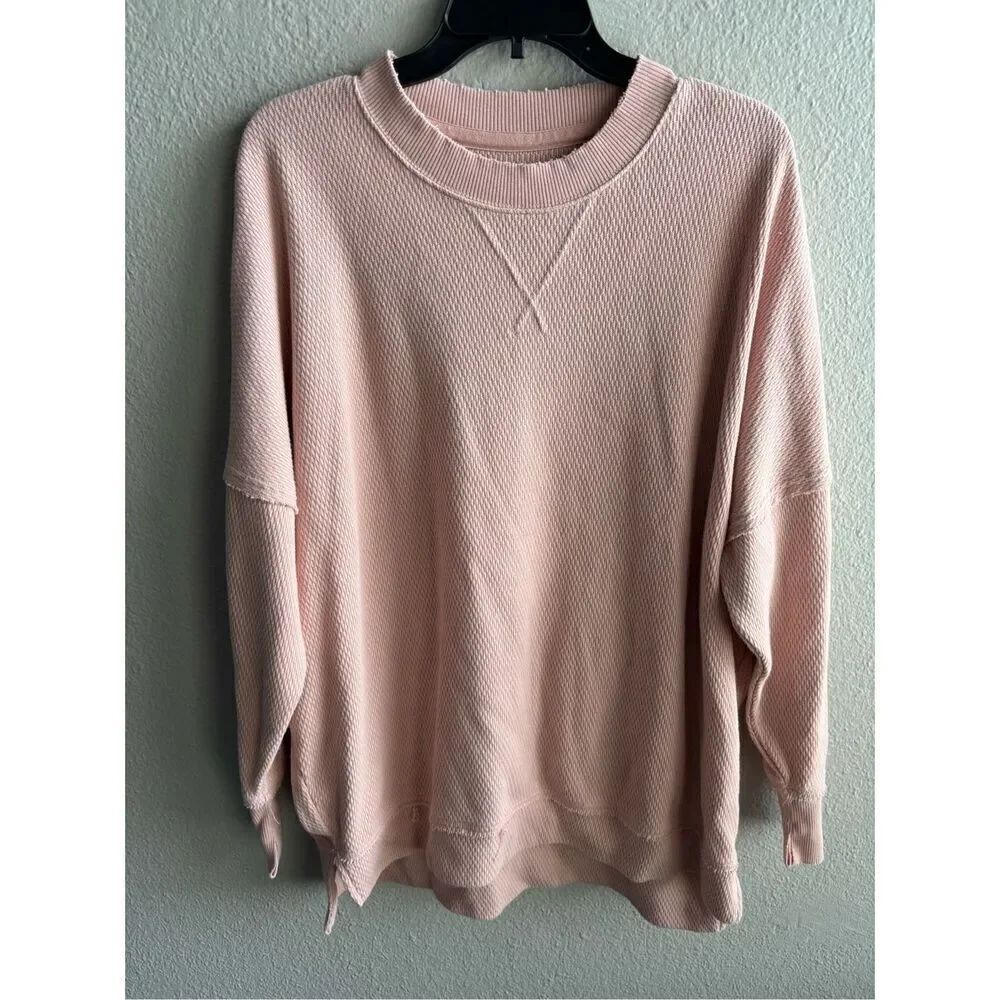 ❤️Aerie Long Sleeve Waffle Knit Shirt